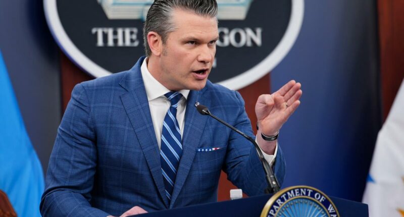 Pete Hegseth scolds reporter who interrupted him at Pentagon press briefing on Iran cease-fire