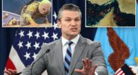 Pete Hegseth warns Iran laying mines violates cease-fire, won't deny report it could take six months to clear the Strait of Hormuz