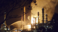 Geelong viva refinery fire