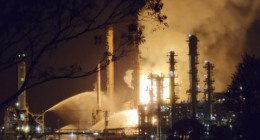 Geelong viva refinery fire