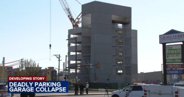 Philadelphia parking garage collapse: 1 dead, 2 missing