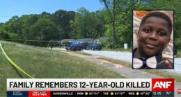 'Pointed a gun at all of the friends': 14-year-old boy allegedly shot 12-year-old pal to death while he was playing with firearm