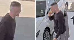 Police hunt man seen on CCTV after cleaner's horror discovery