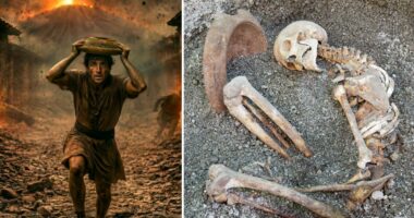 Pompeii researchers use AI to create stunning digitalÂ portrait of victim who tried to escape eruption
