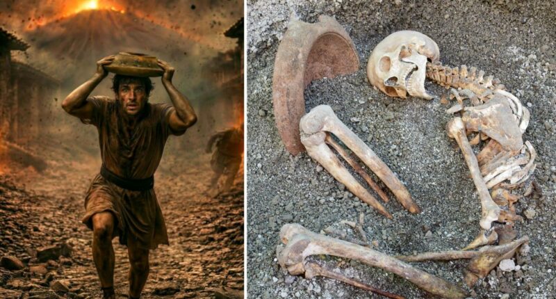 Pompeii researchers use AI to create stunning digitalÂ portrait of victim who tried to escape eruption
