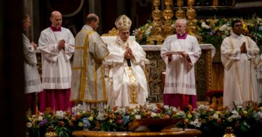 Pope Leo XIV celebrates first Easter vigil, calls for harmony and peace in a world torn by war