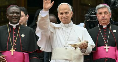 Pope says the world is being ravaged by a handful of tyrants