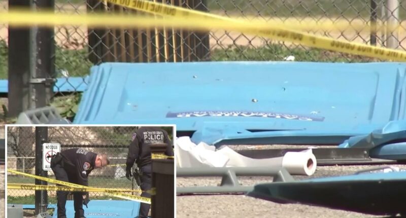 Porta-potty blown to pieces in NY park in suspected fireworks explosion