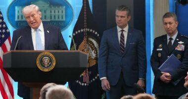 President Trump speaks following rescue of missing US airman in Iran