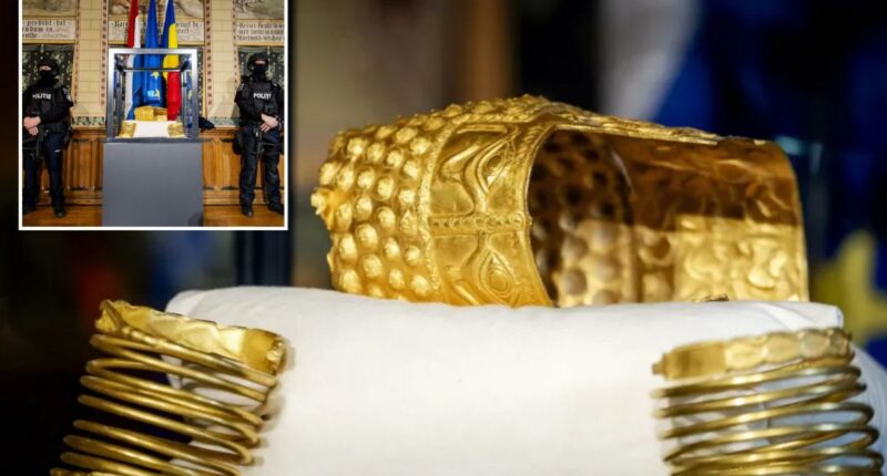 Priceless 2500 year old golden helmet stolen from Dutch museum recovered