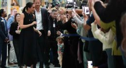Prince Harry and Meghan arrive in Australia for a low-key, privately funded visit