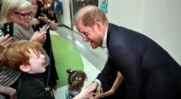 Prince Harry bonds with young fan after noticing his fiery red hair