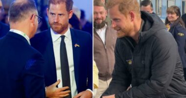 Prince Harry makes surprise visit in Ukraine in show of support during war