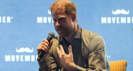 Prince Harry tells of struggle with fatherhood at mental health talk