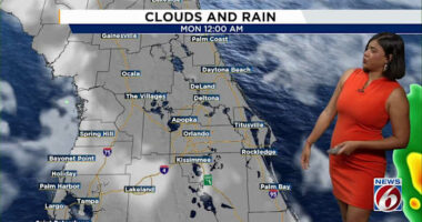 Rain moves out tonight, warm and foggy start to Sunday