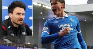 Rangers boss Danny Rohl reveals that  'serious' injury could rule striker Ryan Naderi out of title run-in
