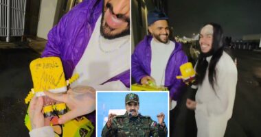 Rapper Tekashi 6ix9ine brags that Maduro signed his SpongeBob toy in infamous NYC lockup