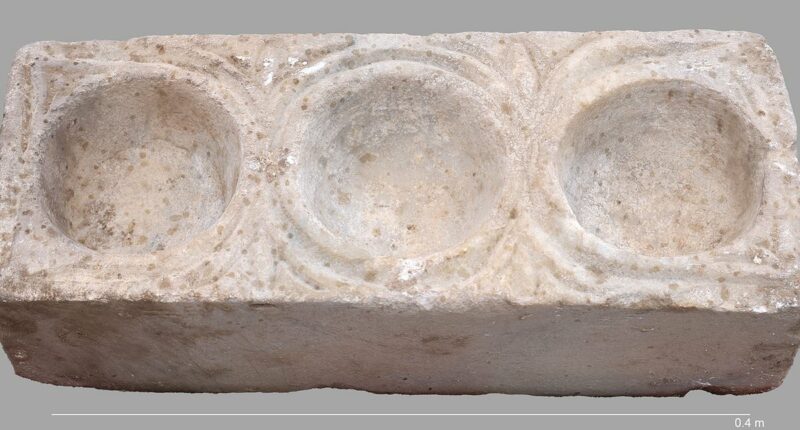 Rare marble artefact discovered in the 'cradle of Christianity' rewrites the entire history of baptism