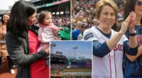 Red Sox fans boo Gov. Healey Mayor Wu at Fenway Park opening day
