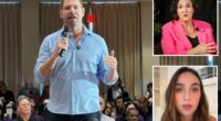 Rep. Eric Swalwell calls allegations of affairs 'false' at town hall