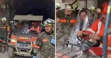 Rescue teams save Mexican miner after being trapped in mine for nearly 14 days
