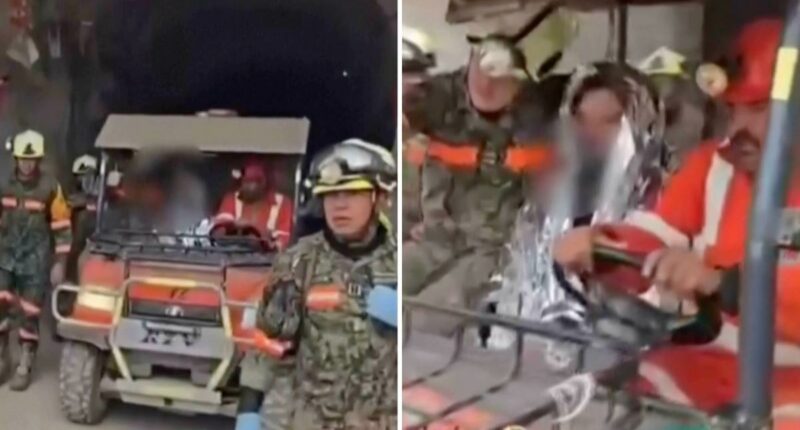 Rescue teams save Mexican miner after being trapped in mine for nearly 14 days