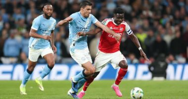 Revealed: How Sunday's crunch clash between Arsenal and Manchester City at the Etihad could lead to a Premier League title play-off