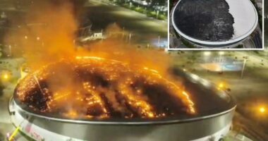 Rio de Janeiro's Olympic Park caught on fire, no injuries reported