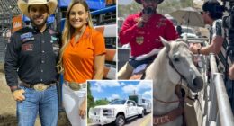 Rodeo announcer has brutal prank played on him hours before show