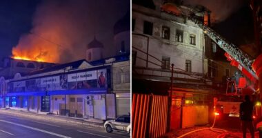 Russia unleashing rolling aerial attack on Ukraine, Kyiv says