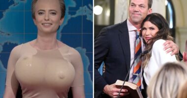 'SNL' pumps up Kristi Noem husband cross-dressing scandal