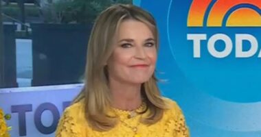 Savannah Guthrie says 'It's good to be home' as she returns to Today