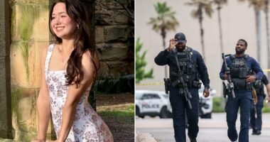 Schoolgirl, 17, dead in mall crossfire as dispute erupted into gunfire