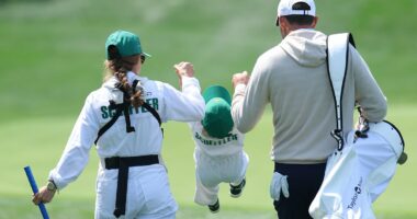 Scottie Scheffler's wife makes surprise appearance at Masters Par 3 contest 12 days after giving birth