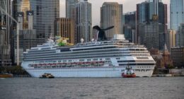 Carnival Splendor sails in Australia, New Zealand, and the South Pacific.