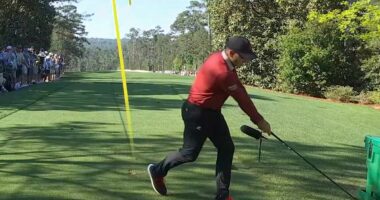 Sergio Garcia smashes his driver in furious Masters meltdown