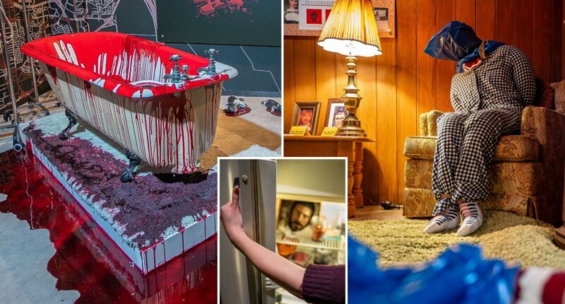Serial killer exhibit features shocking recreations of crimes