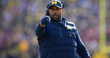 Sherrone Moore's ex-mistress claims she couldn't 'get out' of affair