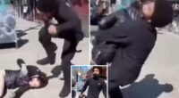 Sickening video shows NYC teen stomp on girl's head -- after she refused to give him her number