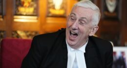 Sir Lindsay Hoyle billed taxpayers £40,000 for jaunts to Canada and South Africa last year - with £1,803 racked up on meals and hotels