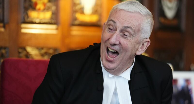 Sir Lindsay Hoyle billed taxpayers £40,000 for jaunts to Canada and South Africa last year - with £1,803 racked up on meals and hotels