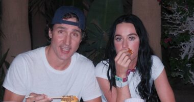 Smitten Katy Perry dances with Justin Trudeau in Coachella highlights