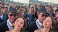 Snapchat CEO parties at Coachella with model wife while company slashes jobs