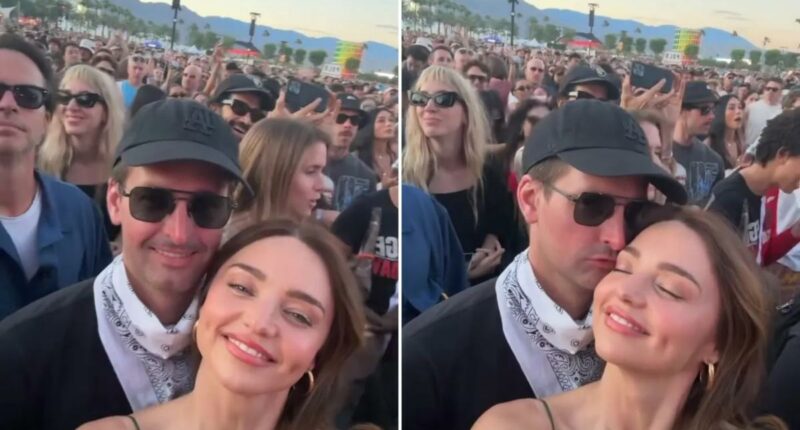 Snapchat CEO parties at Coachella with model wife while company slashes jobs