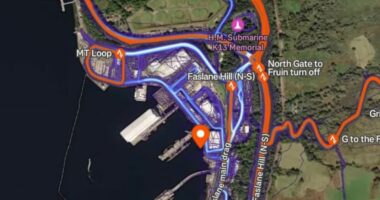 Soldiers gave locations in one of the UK's top nuclear bases on Strava