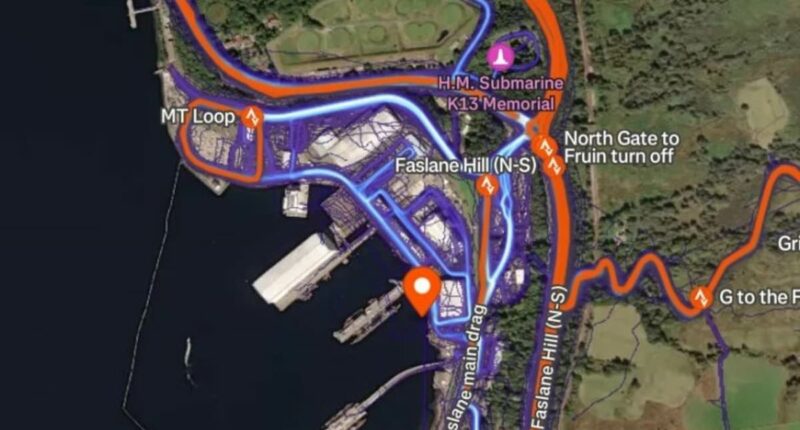 Soldiers gave locations in one of the UK's top nuclear bases on Strava
