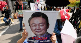 South Korean court sentences ex-President Yoon to 7 years for charges including resisting arrest