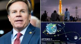 Space boss rep teases plans to transform moon into 'gas station' for deep space missions after Artemis II launch
