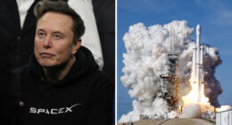 SpaceX files initial paperwork to sell shares to the public and likely make Elon Musk a trillionaire