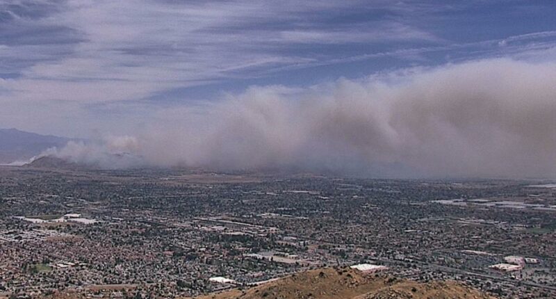 Springs, Crown fires in Moreno Valley and Acton prompt evacuation orders